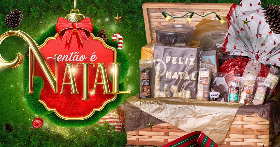 Material para Campanha de divulgação Chocolates Tia Lice. Vem ver!