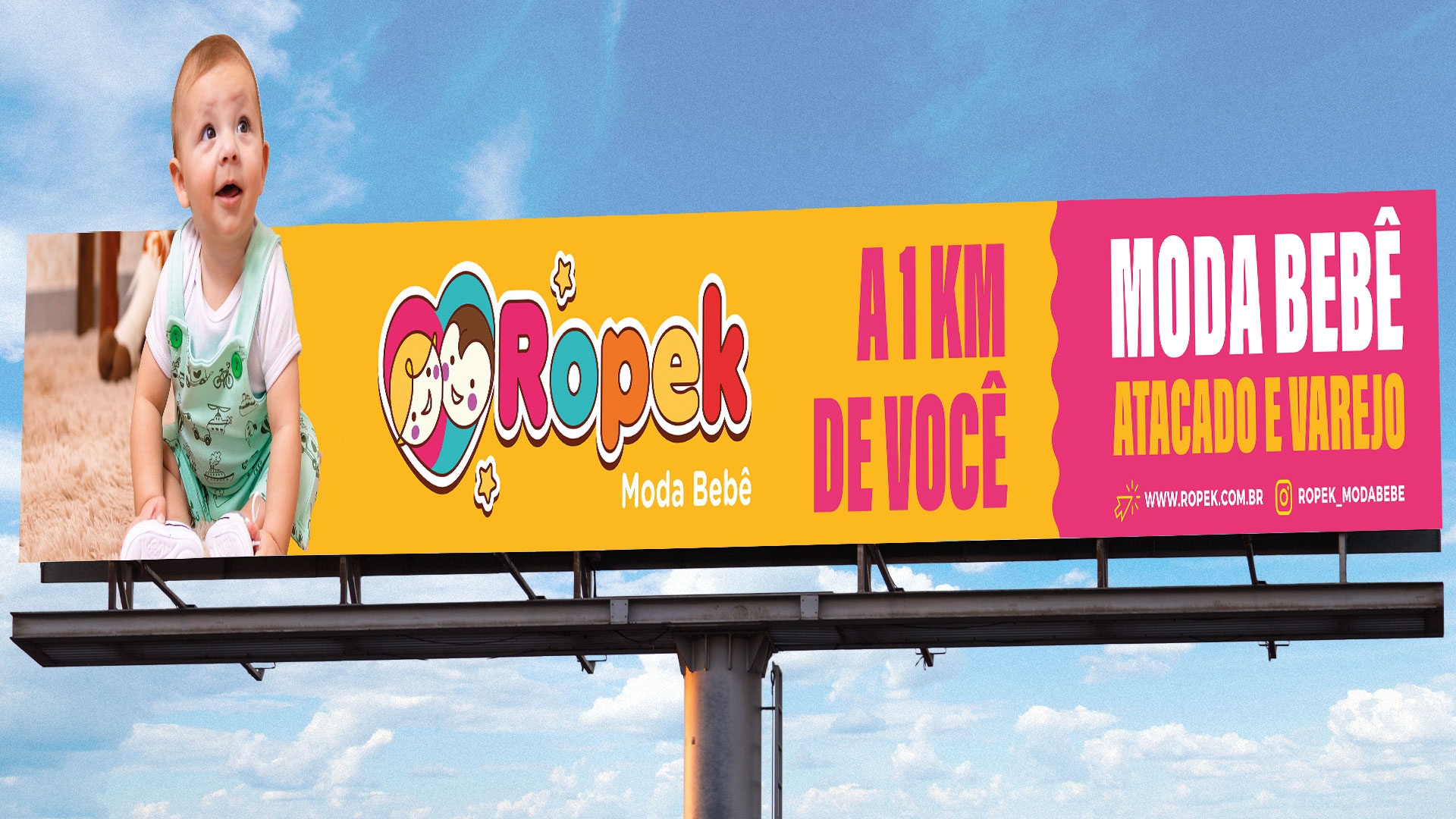 Mega Outdoor para Ropek Moda Bebê