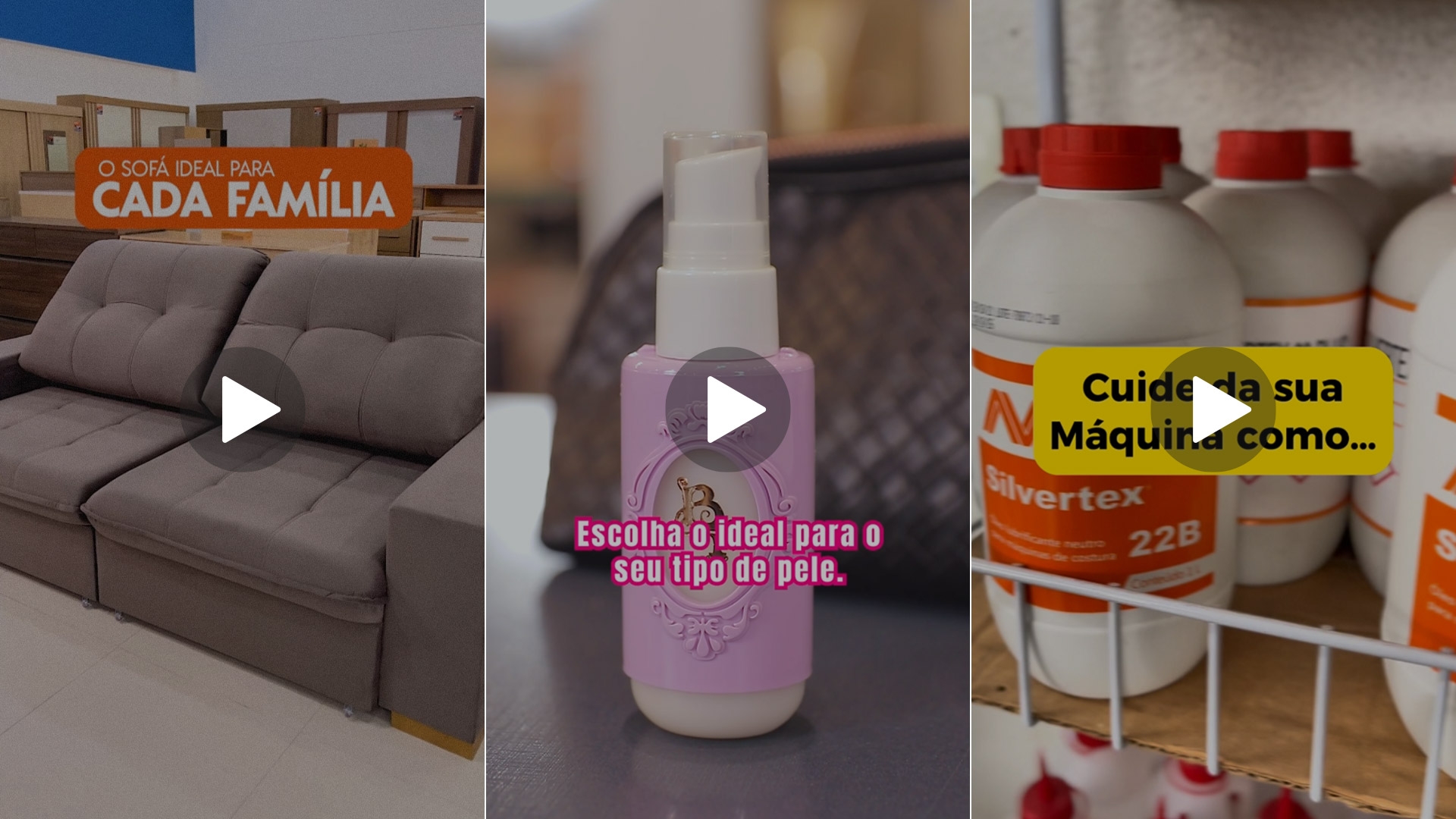 Reels que Produzimos para alguns Clientes nas últimas Semanas