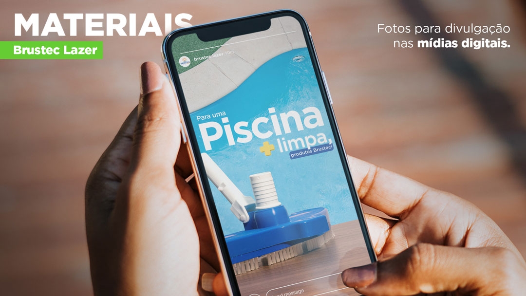 Posts para as Redes Sociais e ADS da Brustec Lazer