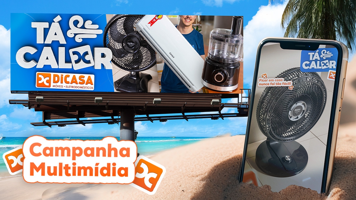 Confira a Campanha que movimenta o verão da DiCasa Móveis e Eletrodomésticos em Brusque