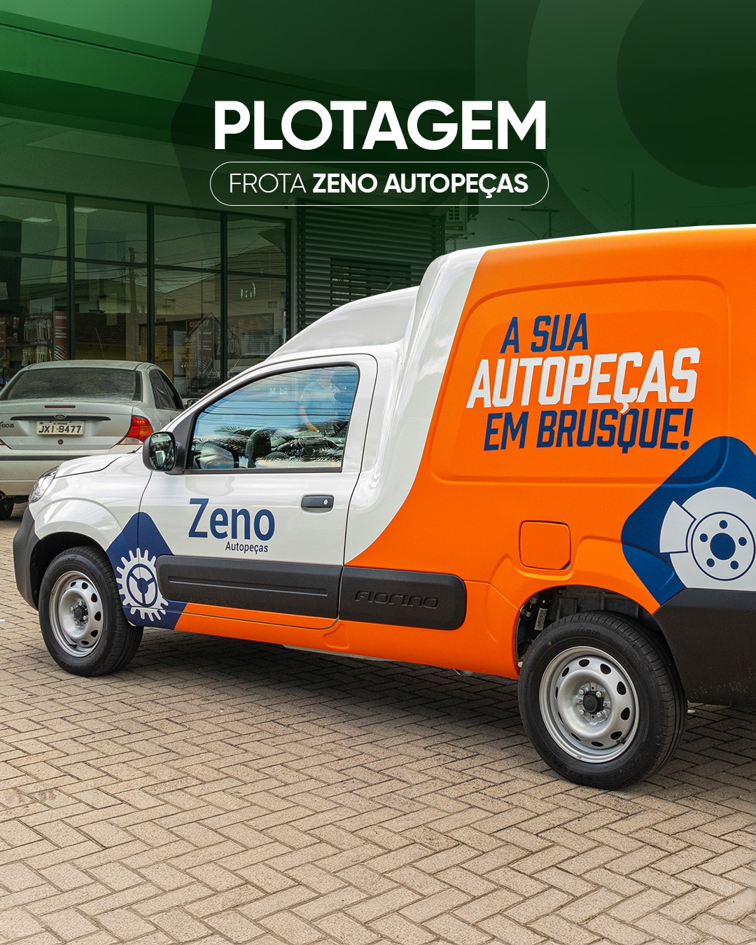 Desenvolvemos uma Plotagem para a Frota da Zeno Autopeças 1