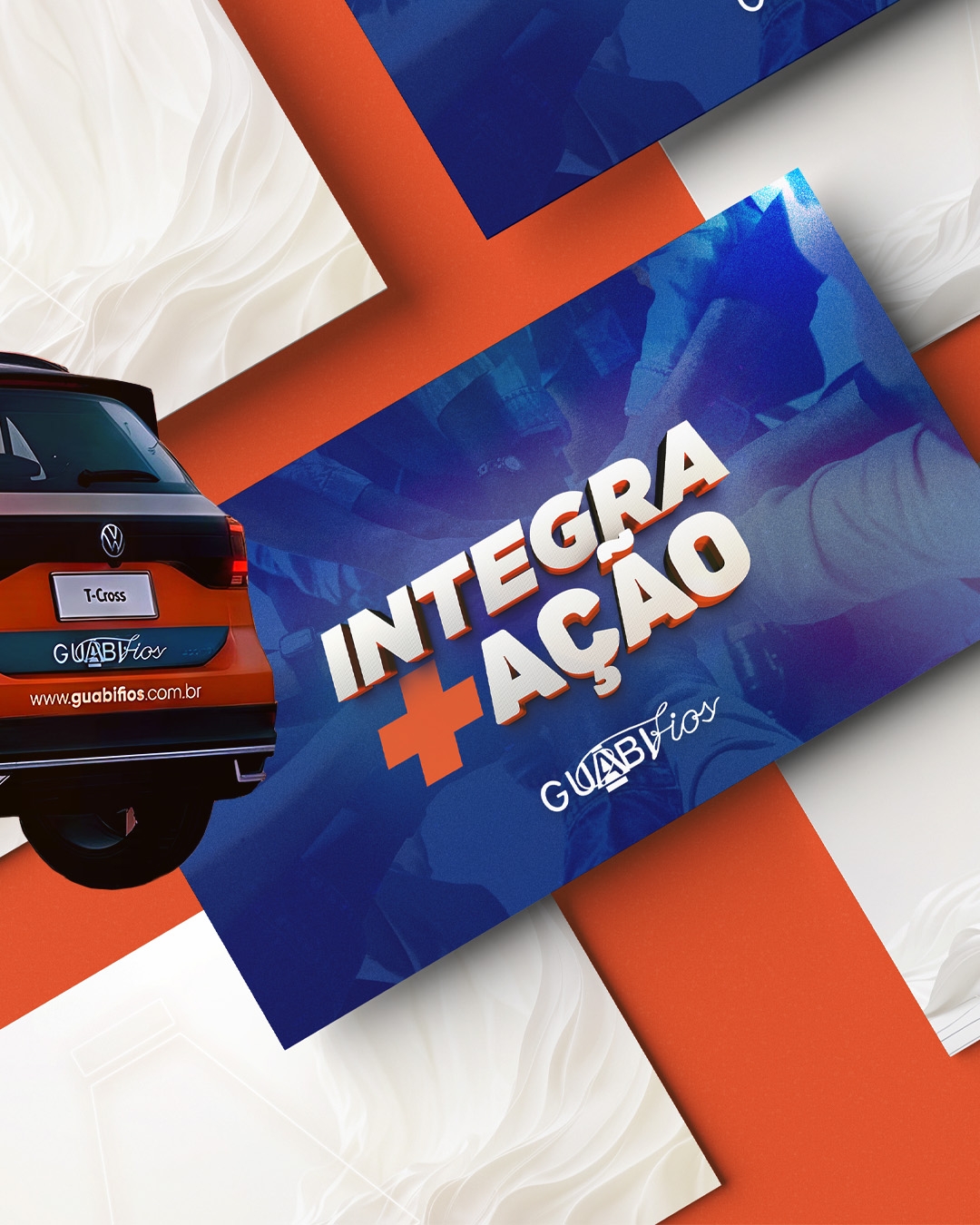 Plotagem de Frota e Materias Corporativos para Guabifios 2
