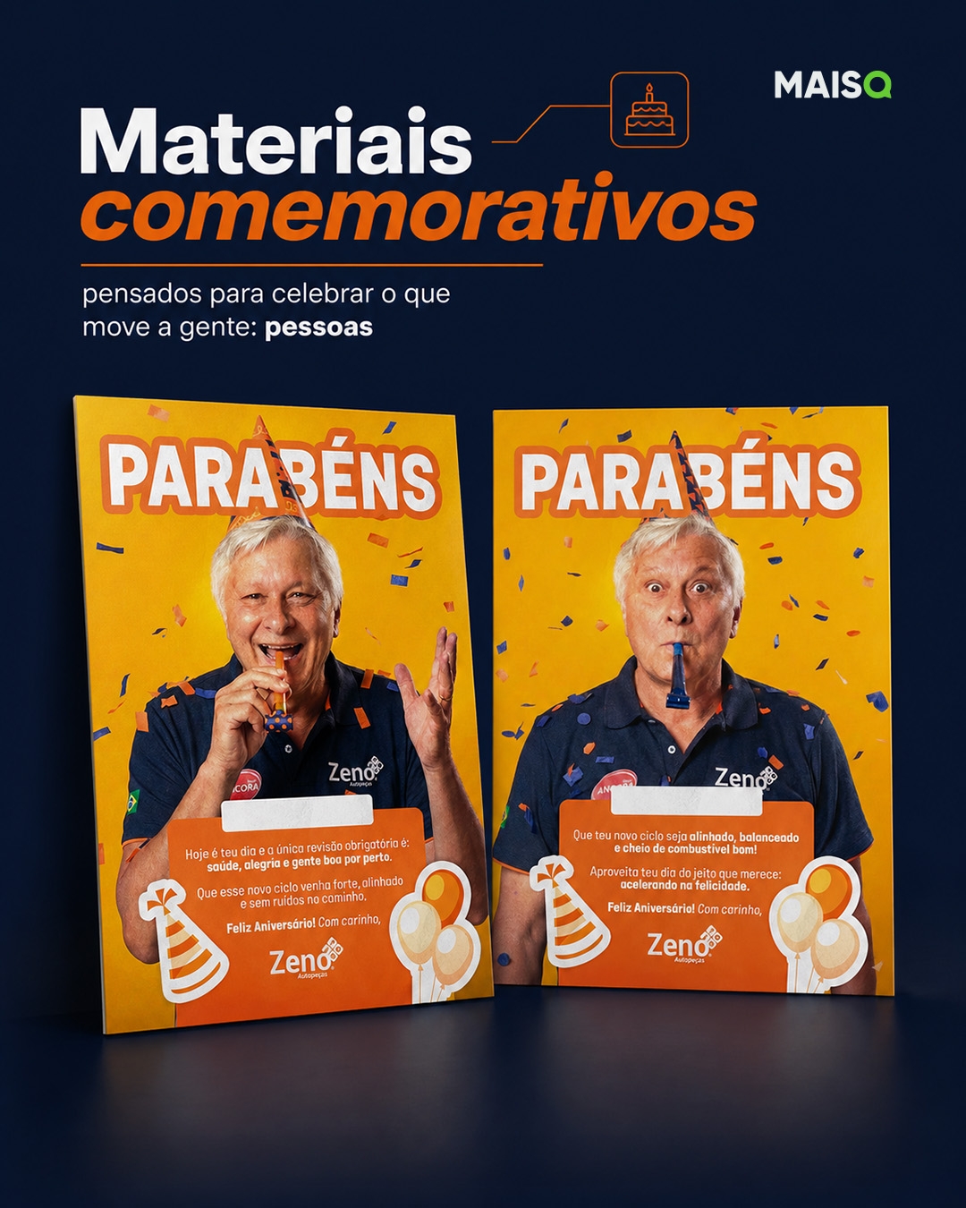 Materiais Gráficos Criativos para a Zeno Autopeças, de Brusque 7