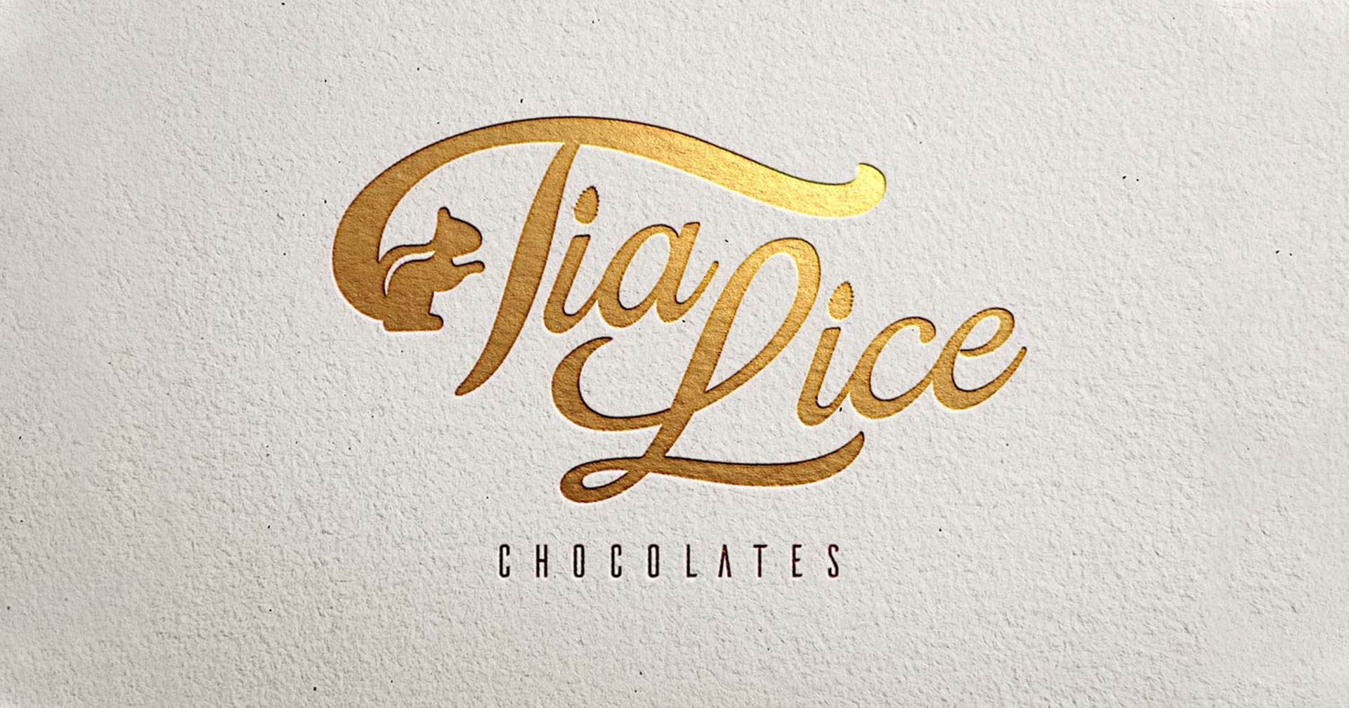 Redesign de Logotipo para Chocolates Tia Lice