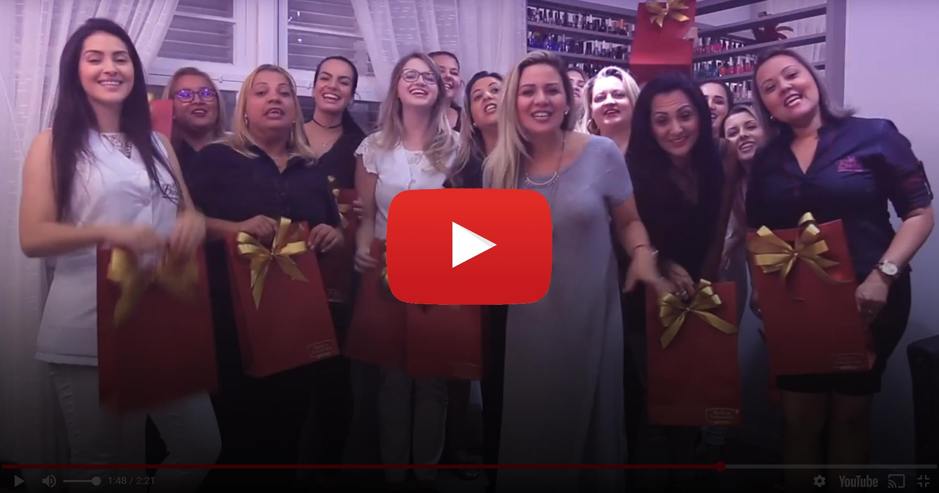 Vídeo em homenagem ao Dia da Mulher para Brida Centro de Beleza
