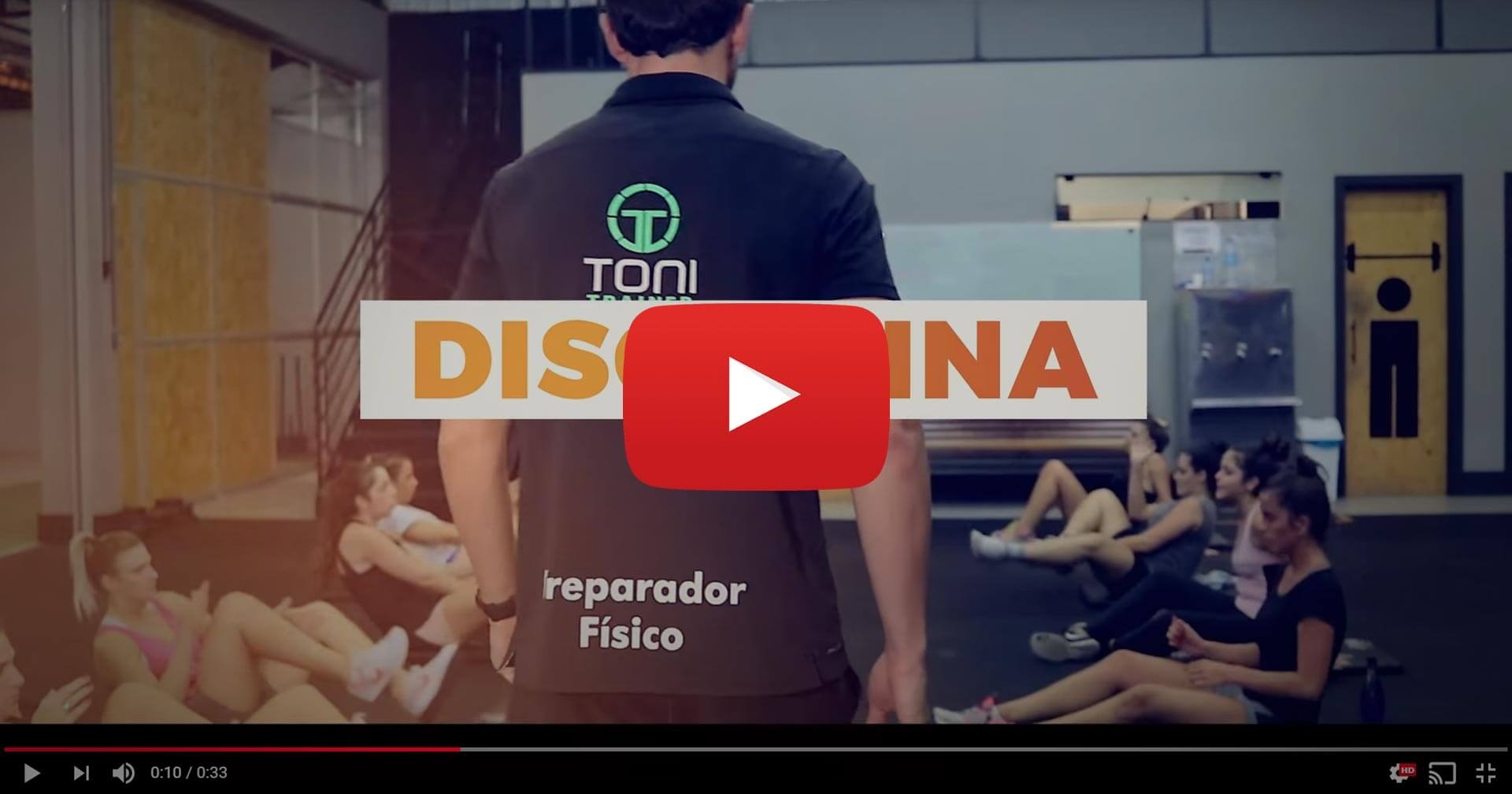 Produção Audiovisual para Toni Trainer