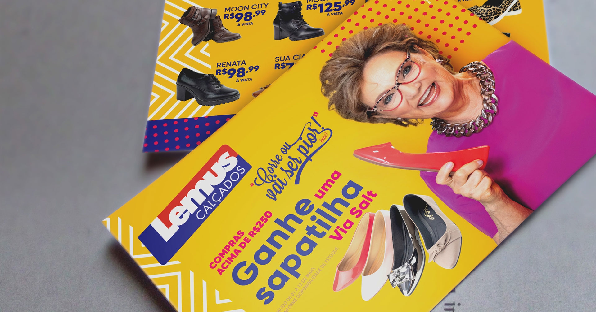 Campanha Audiovisual de Dia das Mães Lemus Calçados