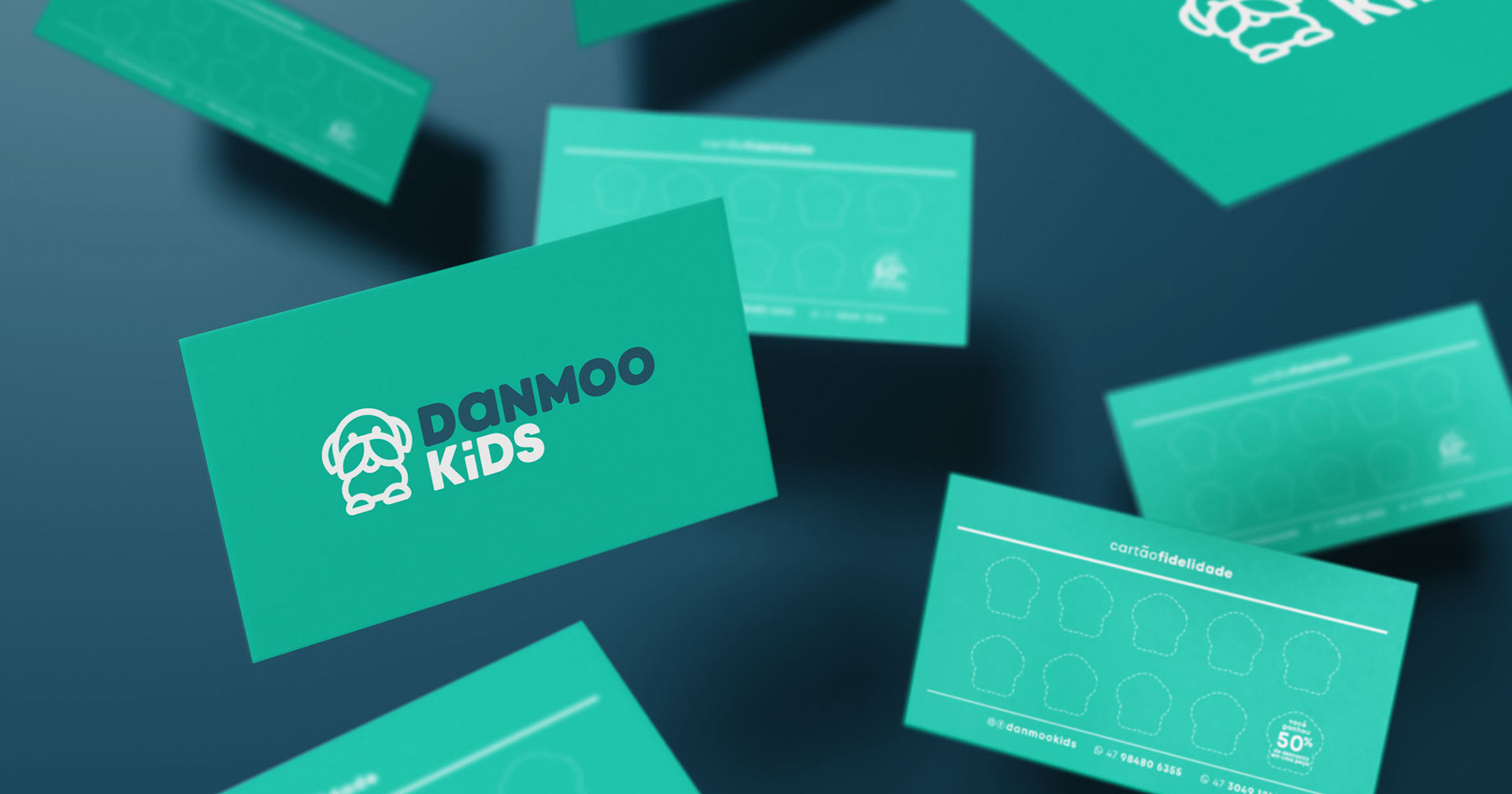 Criação de Logotipo para Danmoo Kids