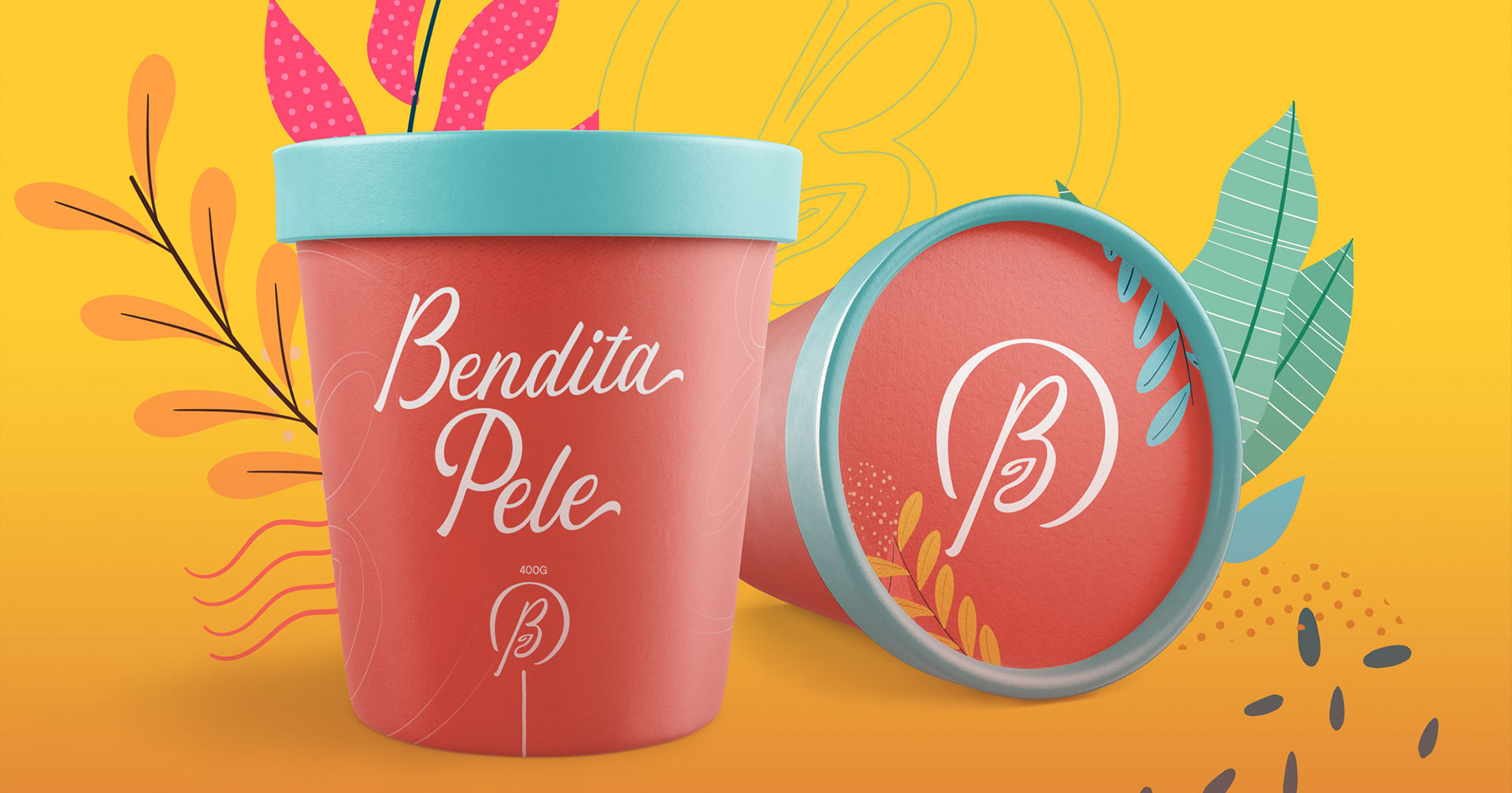 Criação de Logotipo para Bendita Pele
