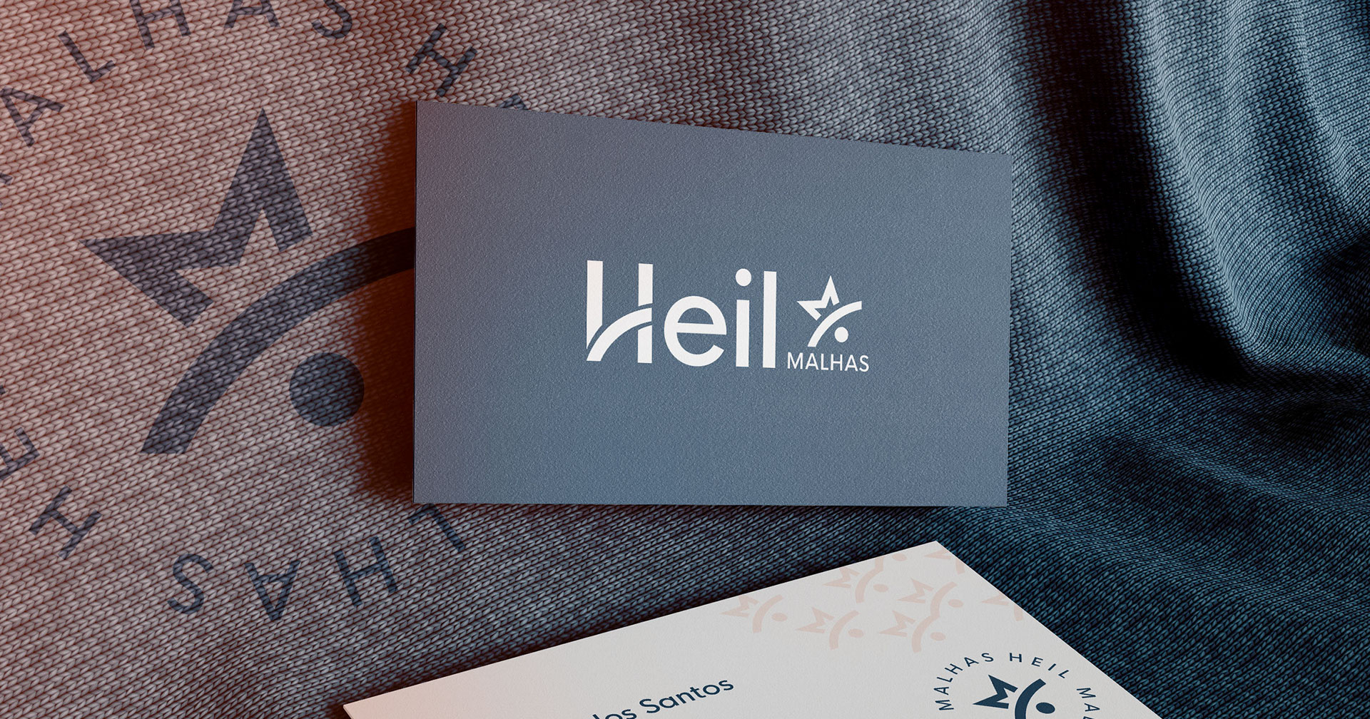 Criação de logotipo para Heil Malhas
