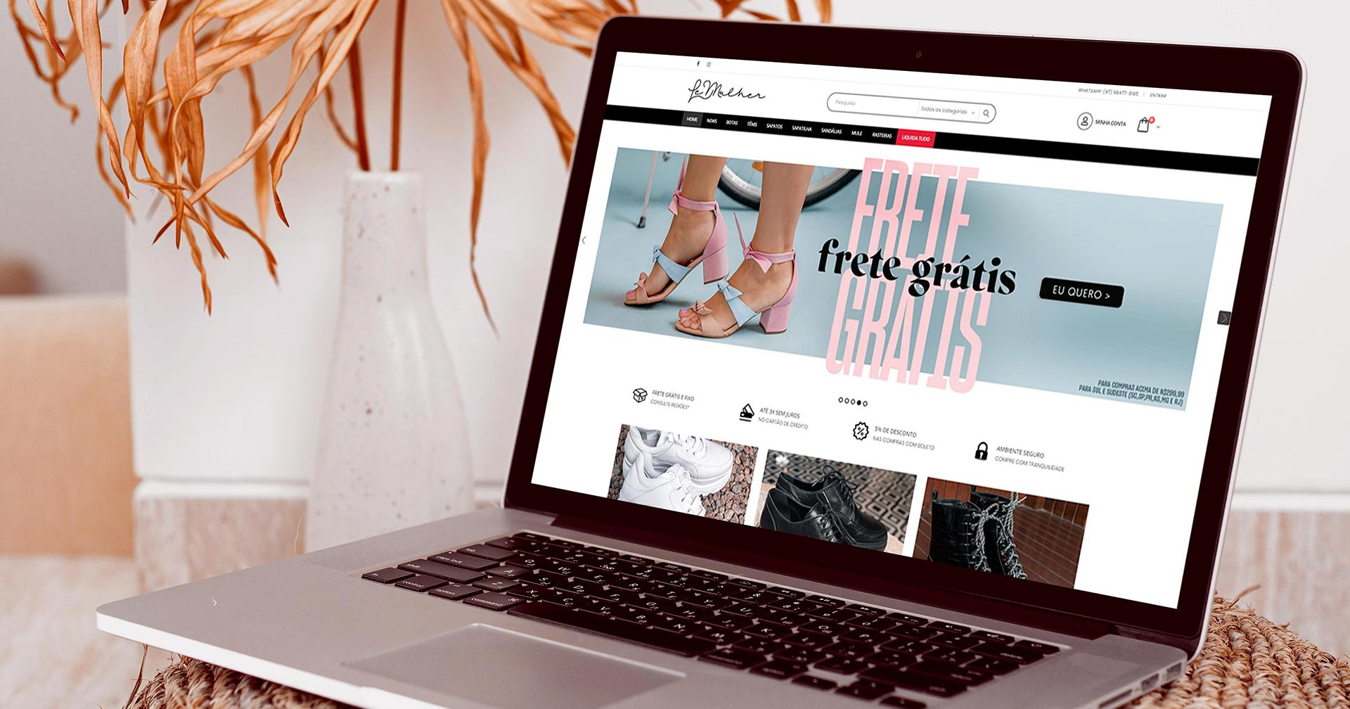 Criação de Site Le Mulher