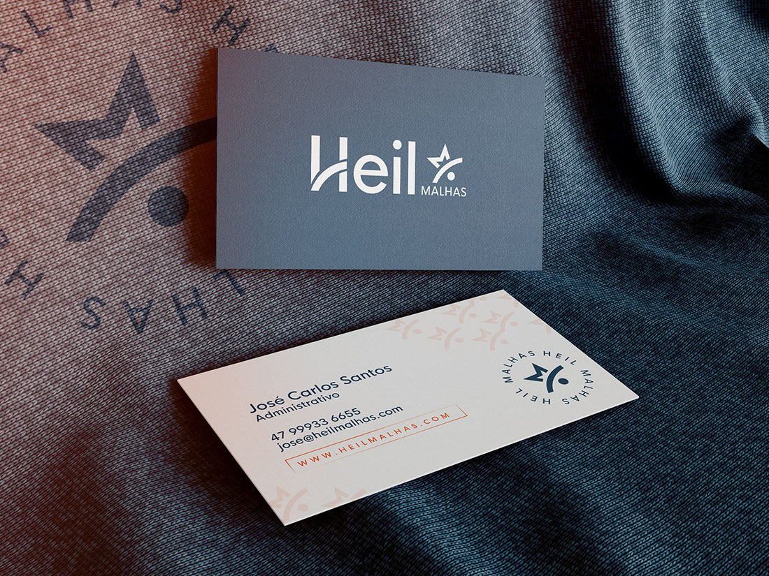 Criação de logotipo para Heil Malhas 1