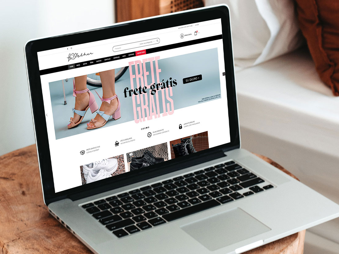 Criação de Site Le Mulher 1