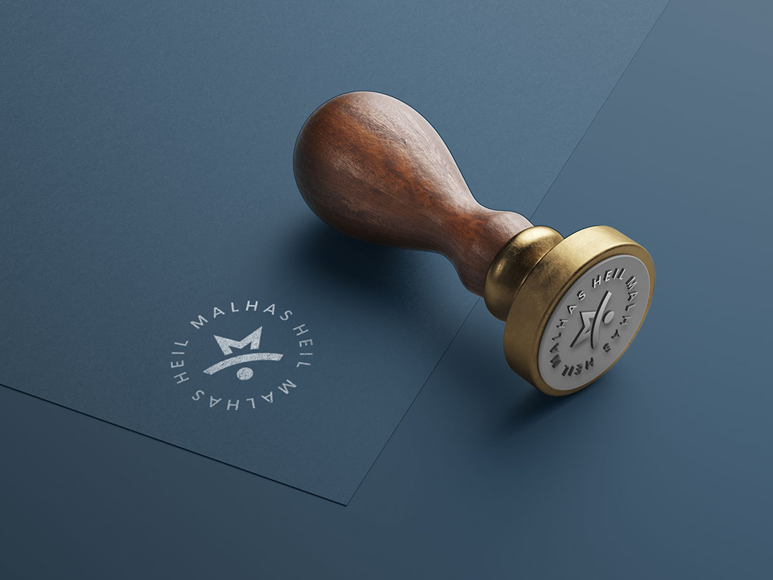 Criação de logotipo para Heil Malhas 4