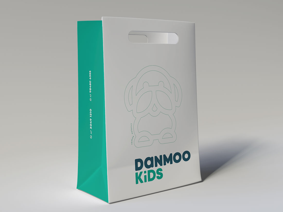 Criação de Logotipo para Danmoo Kids 3