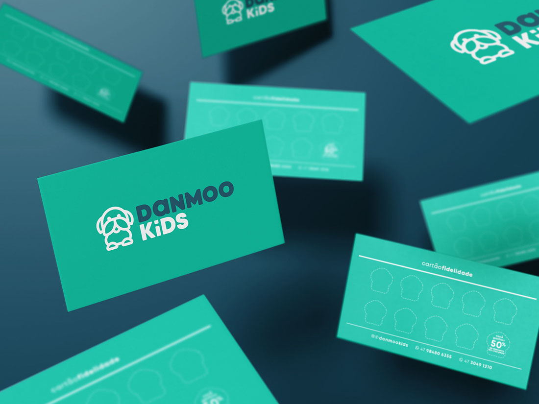 Criação de Logotipo para Danmoo Kids 4