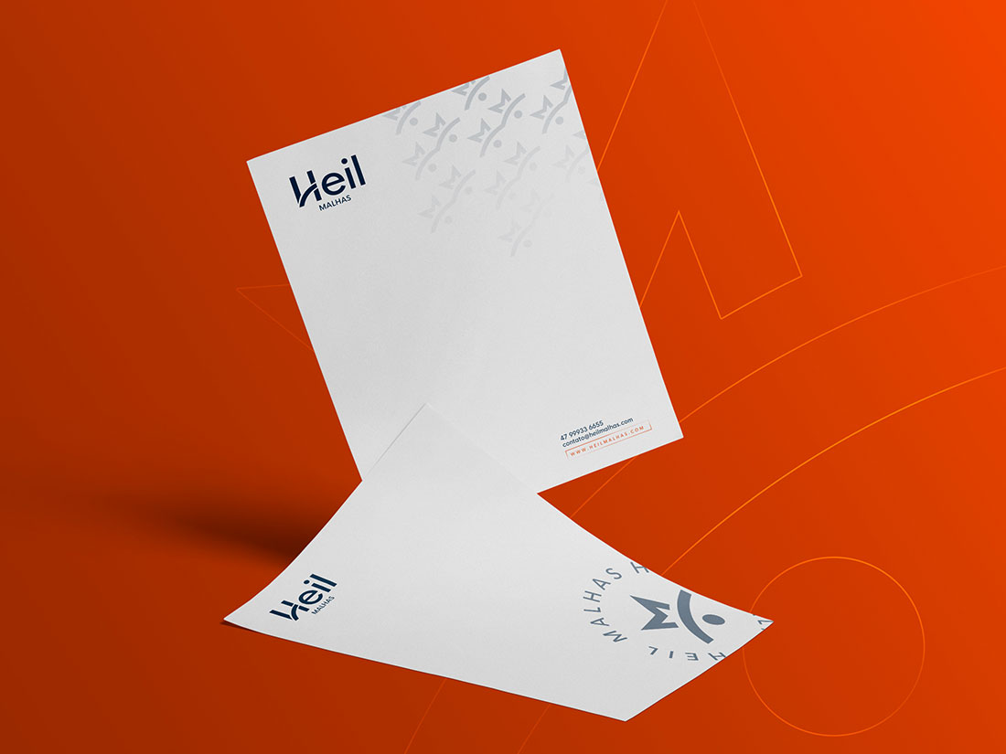 Criação de logotipo para Heil Malhas 2