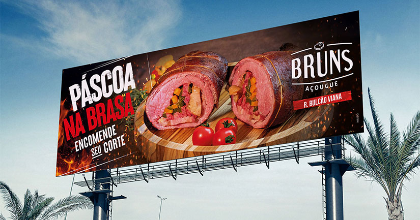 Campanha de Páscoa Açougue Bruns