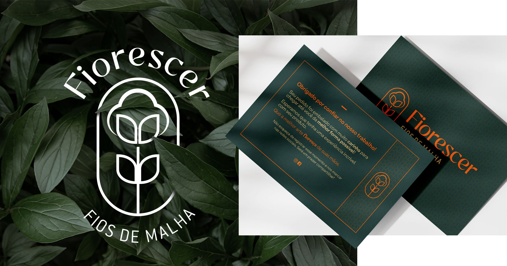Logotipo Fiorescer Fio de Malhas