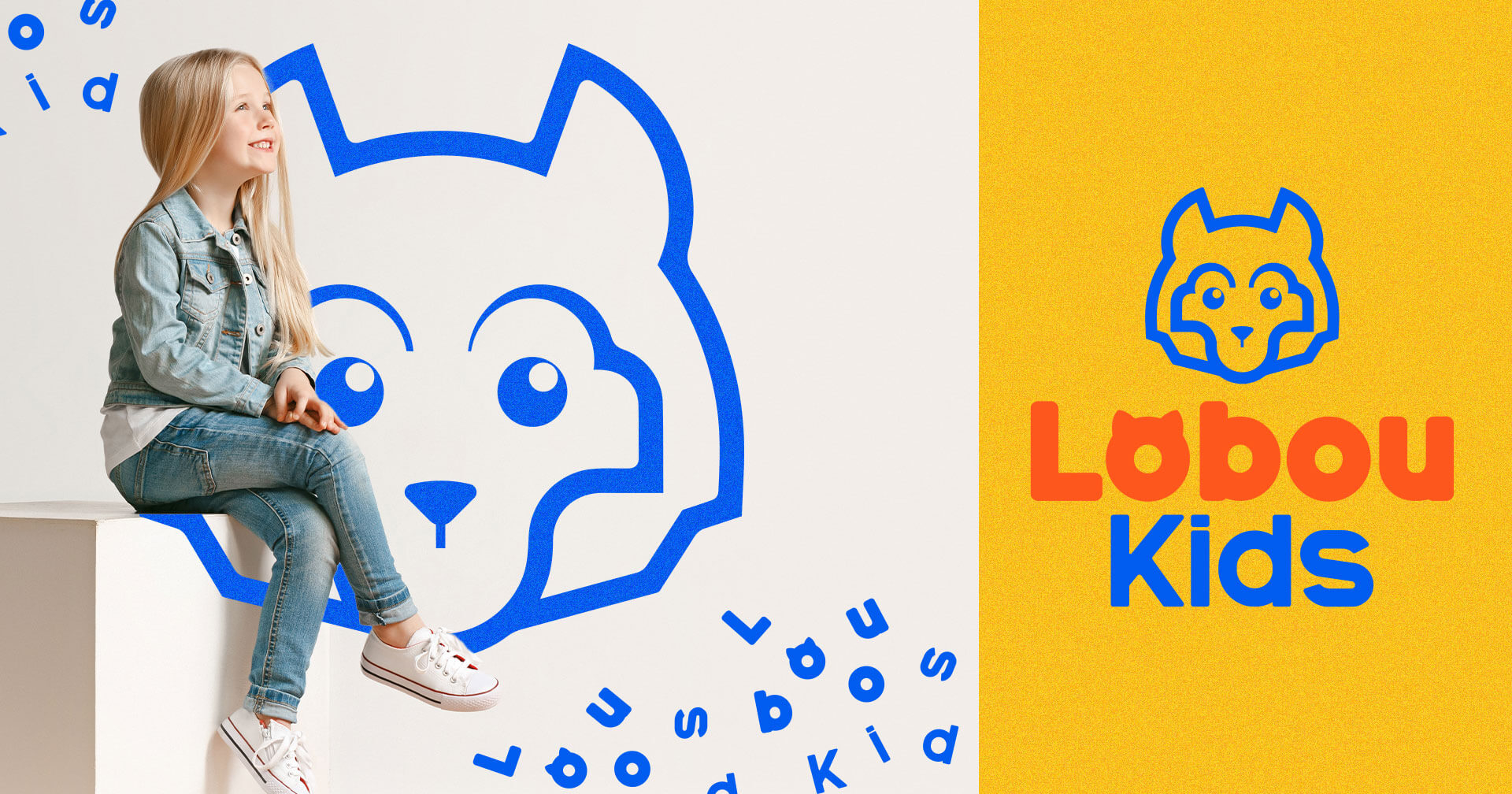 Logotipo Lobou Kids