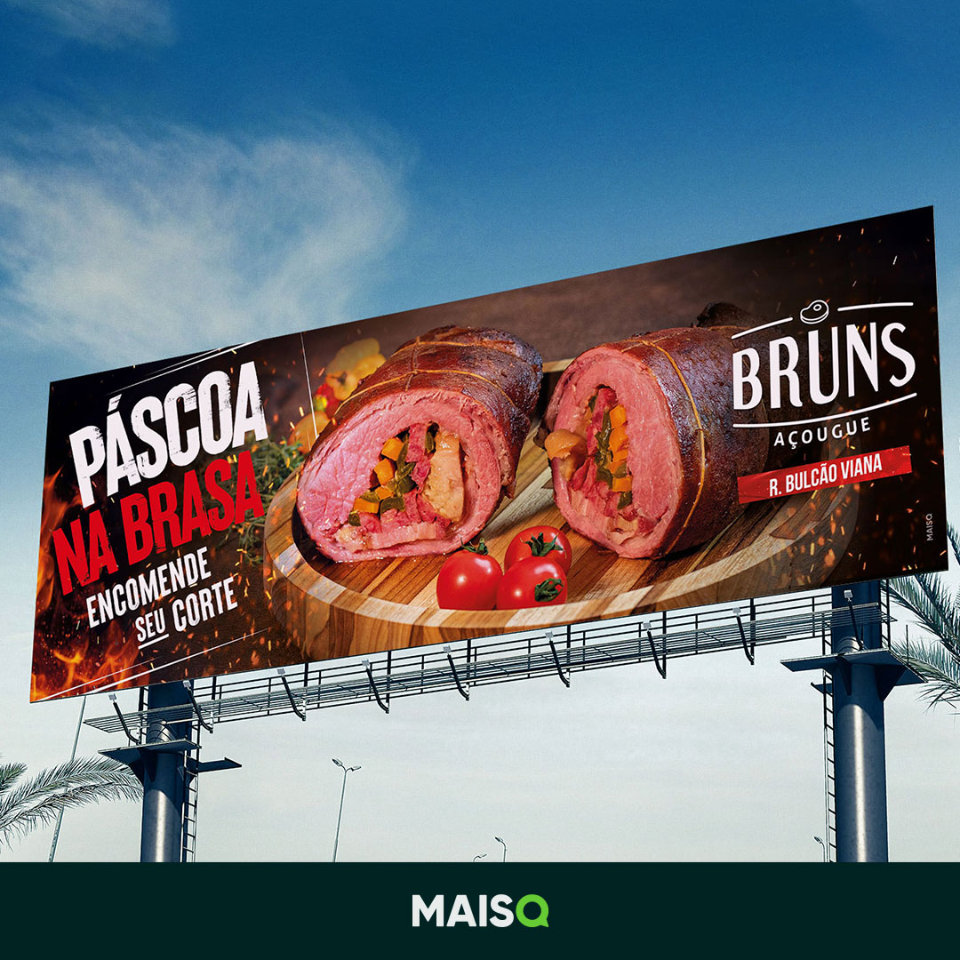 Campanha de Páscoa Açougue Bruns 1
