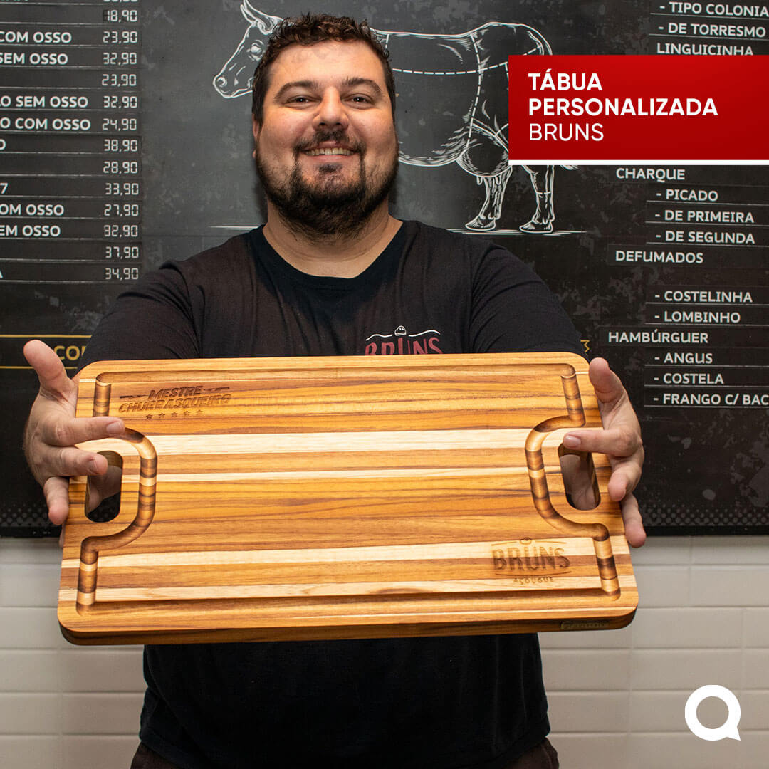 Tábua Personalizada Açougue Bruns 1