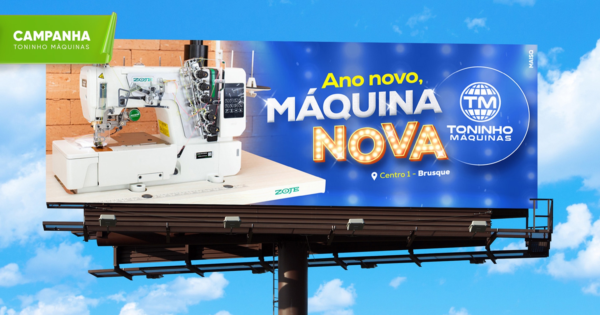 Campanha para Toninho Máquinas