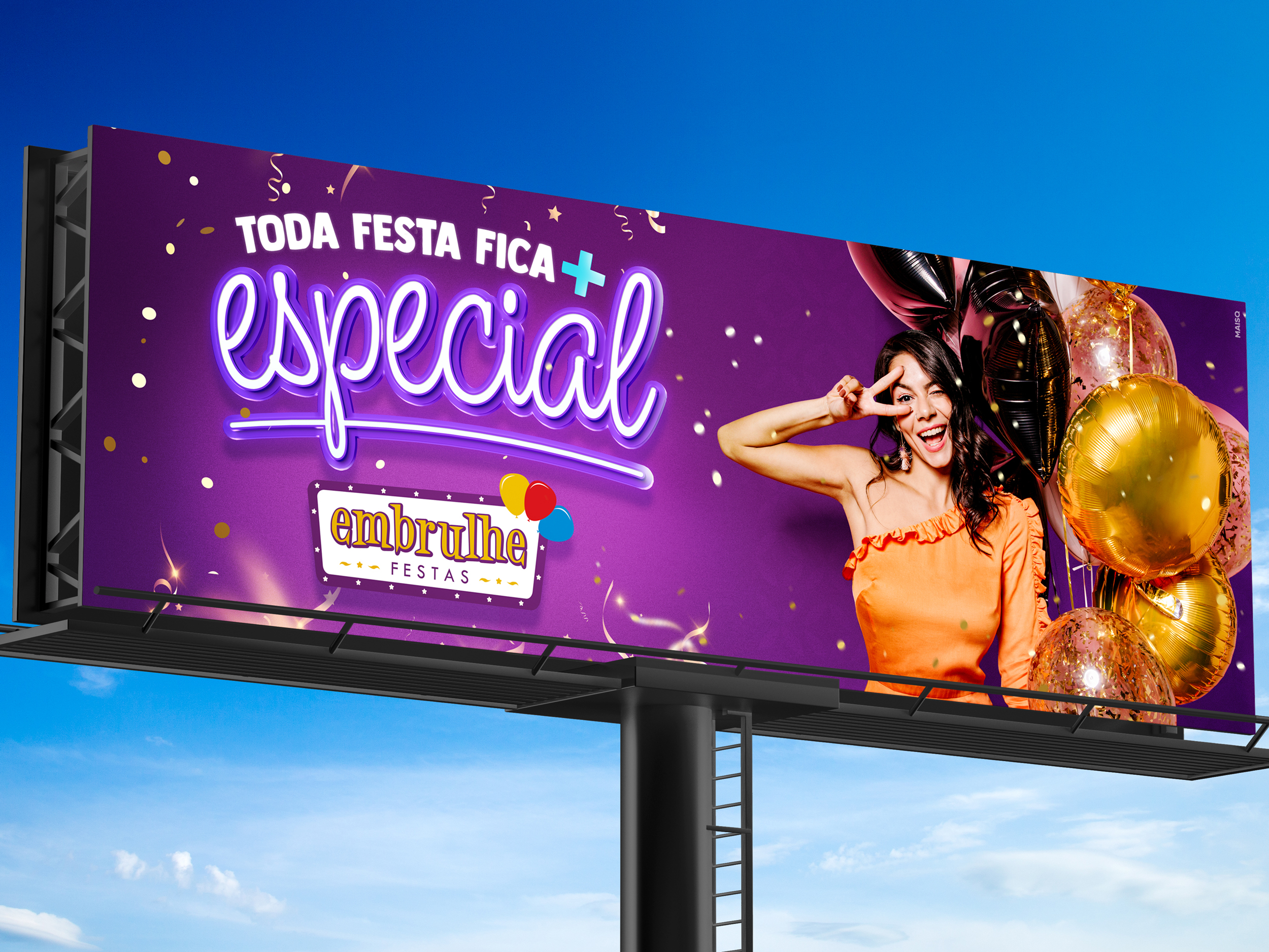Outdoor Institucional para Embrulhe em Brusque