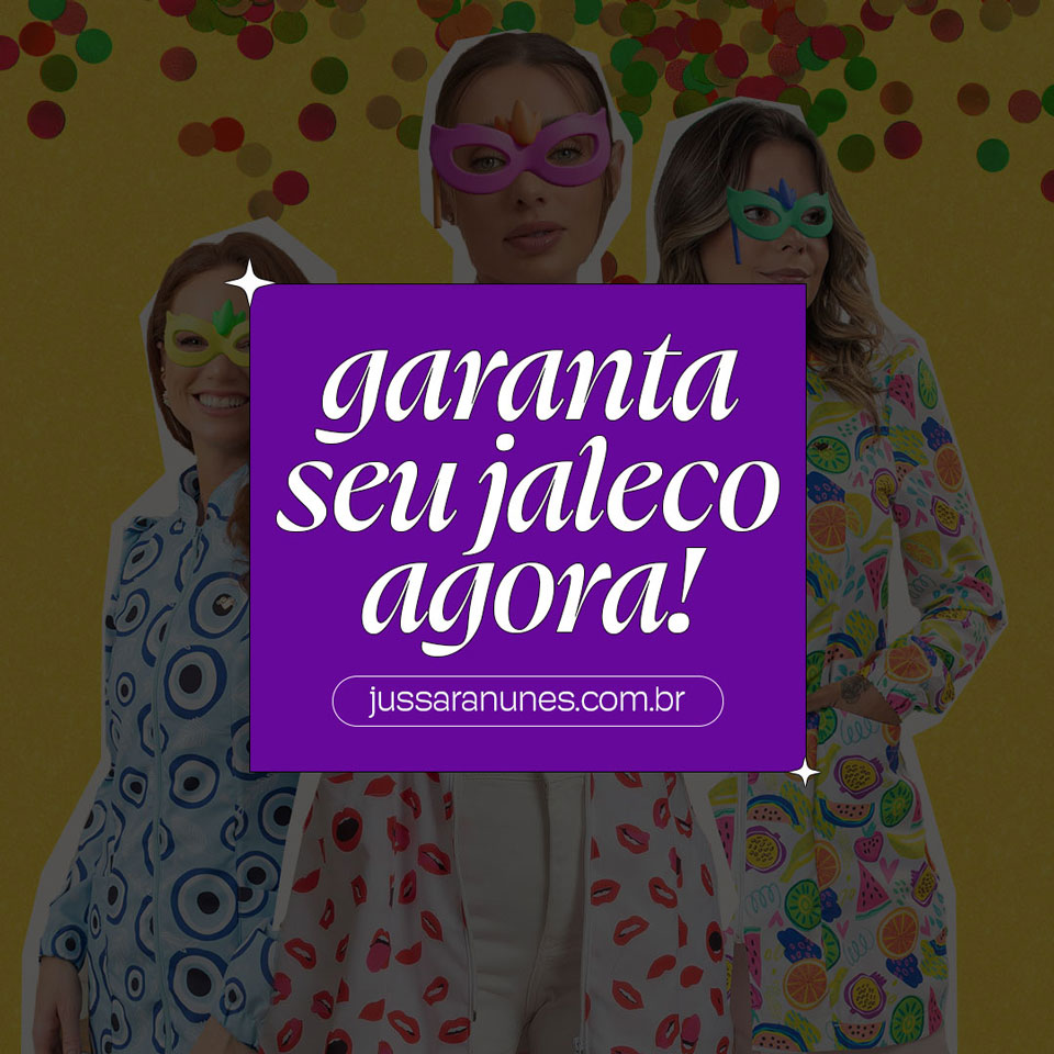 Carrossel de Conteúdo para Carnaval Jussara Nunes Jalecos 5