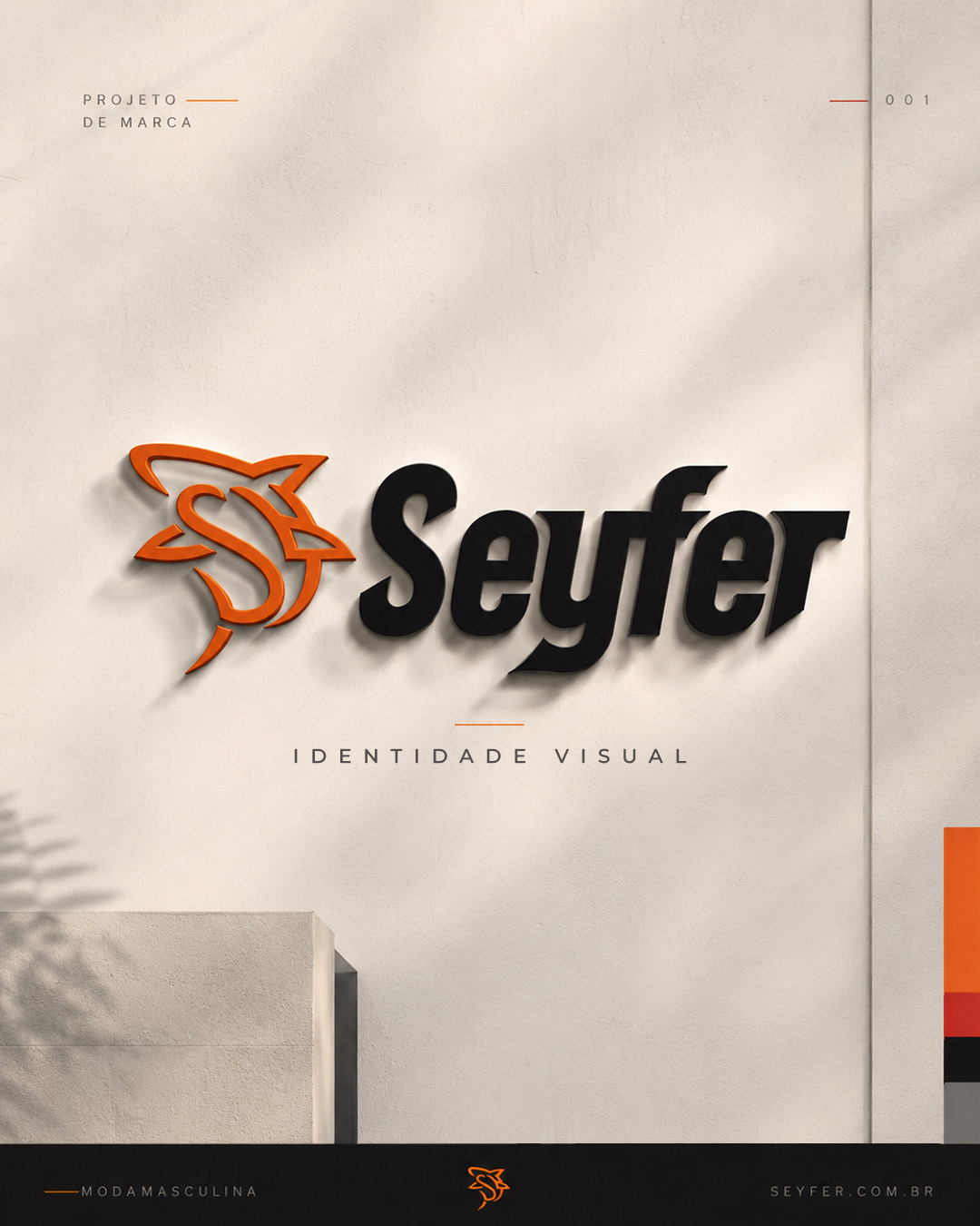 Conheça a Identidade Visual Criada para a Seyfer, E-commerce de Moda Masculina de Brusque 1